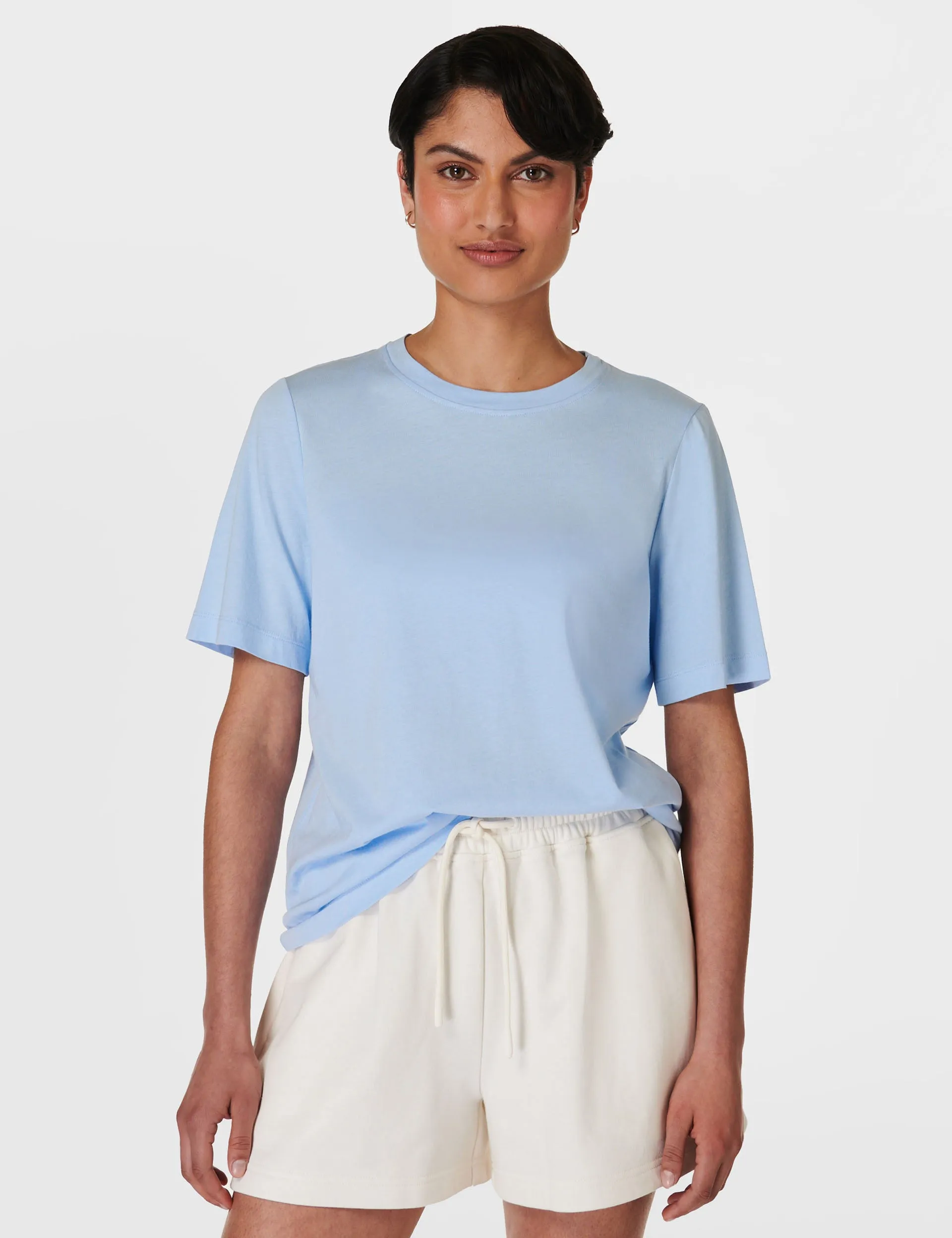 Essential Crew Neck T-Shirt - Breeze Blue