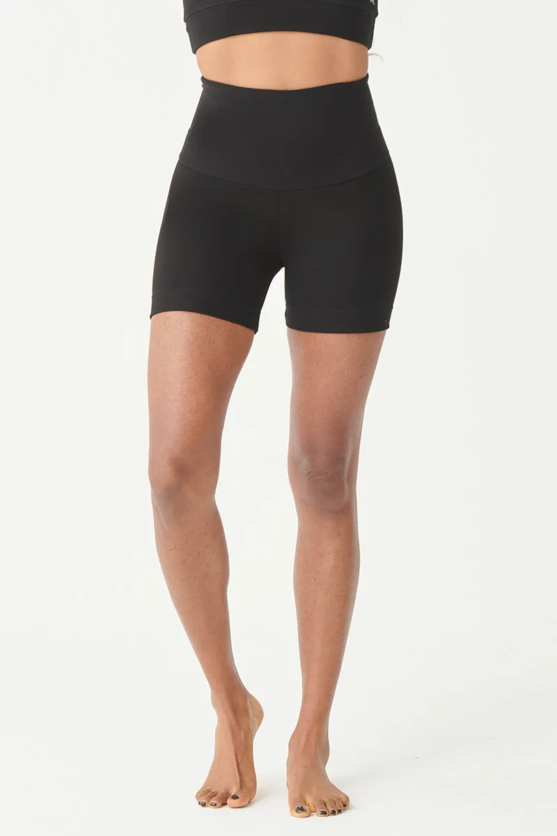 Extra Strong Compression Tummy Control Micron Shorts Black