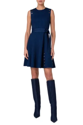 Eyelet Denim Dress