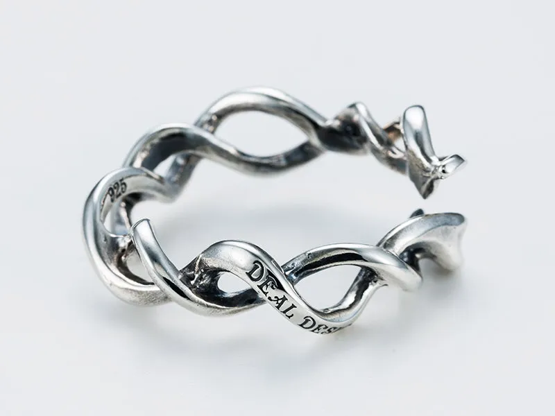 Flared Snake Ring