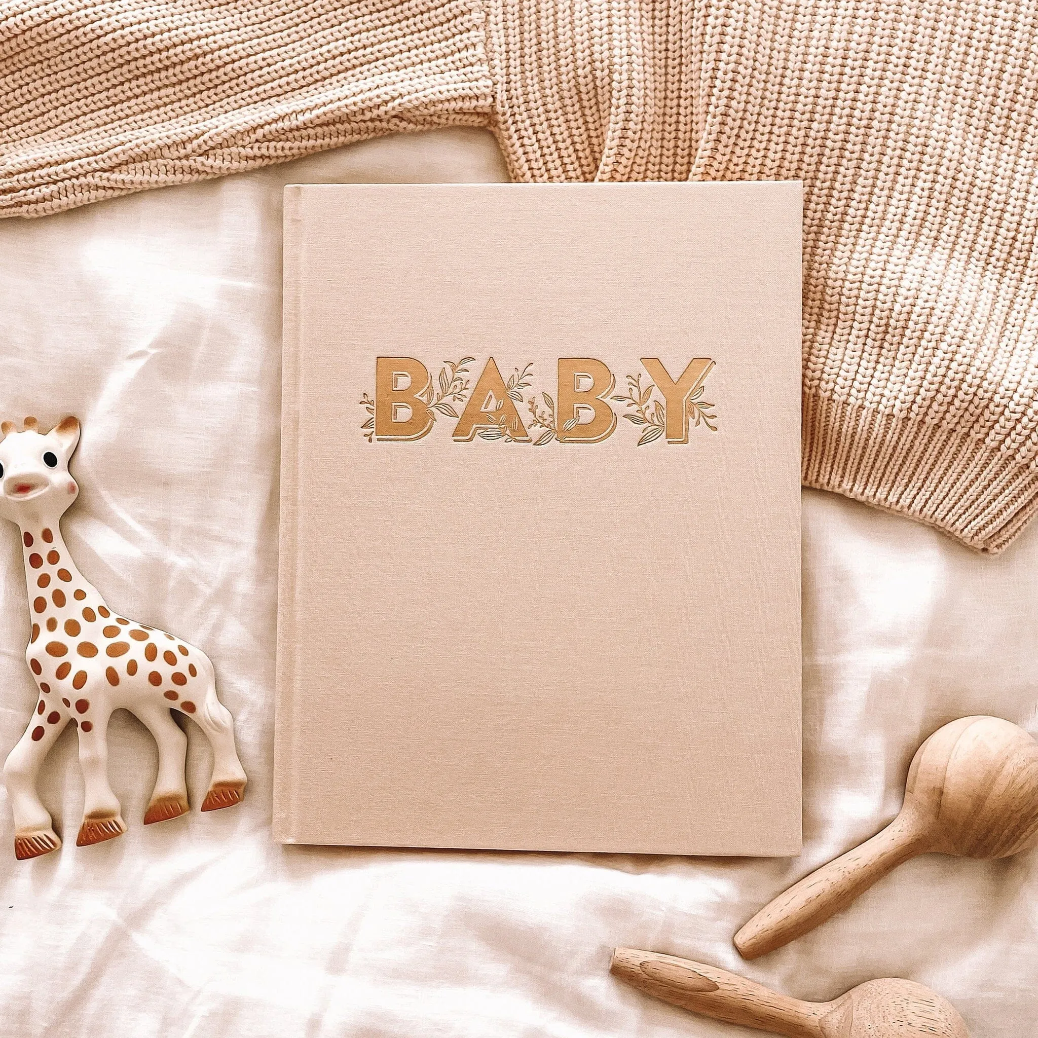 Fox & Fallow - Baby Book Rose