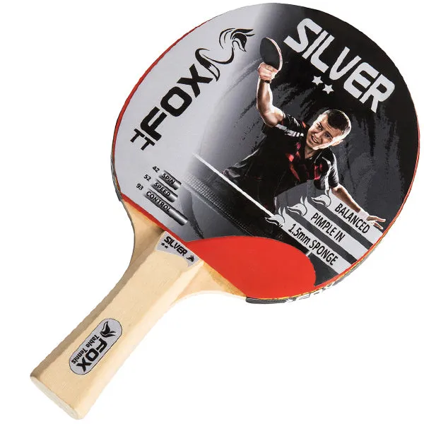 Fox TT Silver 2 Star Table Tennis Bat