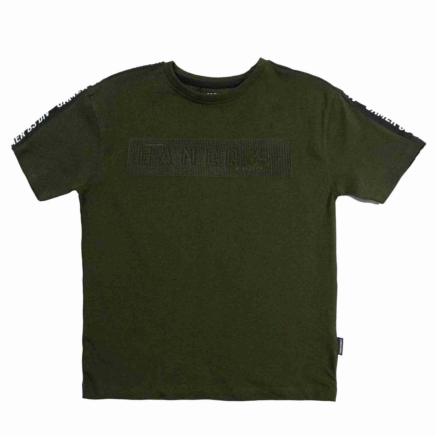 Green Print Oversize T-Shirt