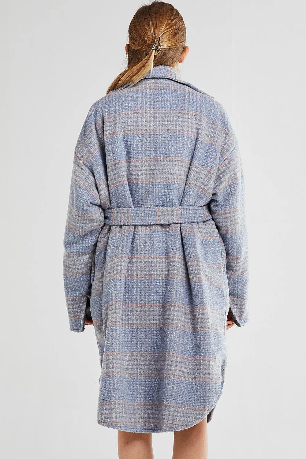 Hadley Oversized Checked Shirt Jacket