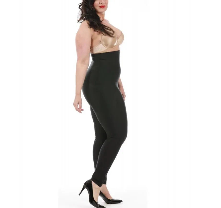 InstantFigure Plus Size Hi-Waist Tummy Control Leggings WP40221C