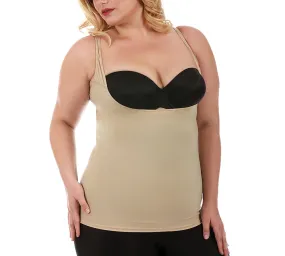 InstantFigure Underbust Tank Top Curvy Plus Size Shapewear WT40041C