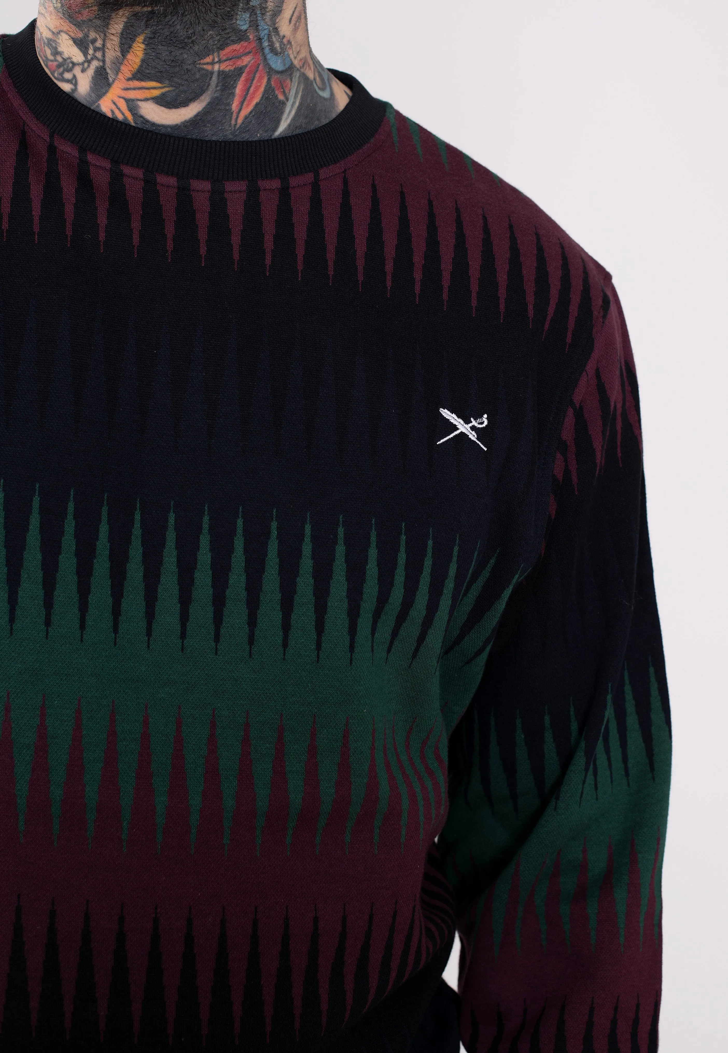 Iriedaily - Vintachi Black Red - Sweater