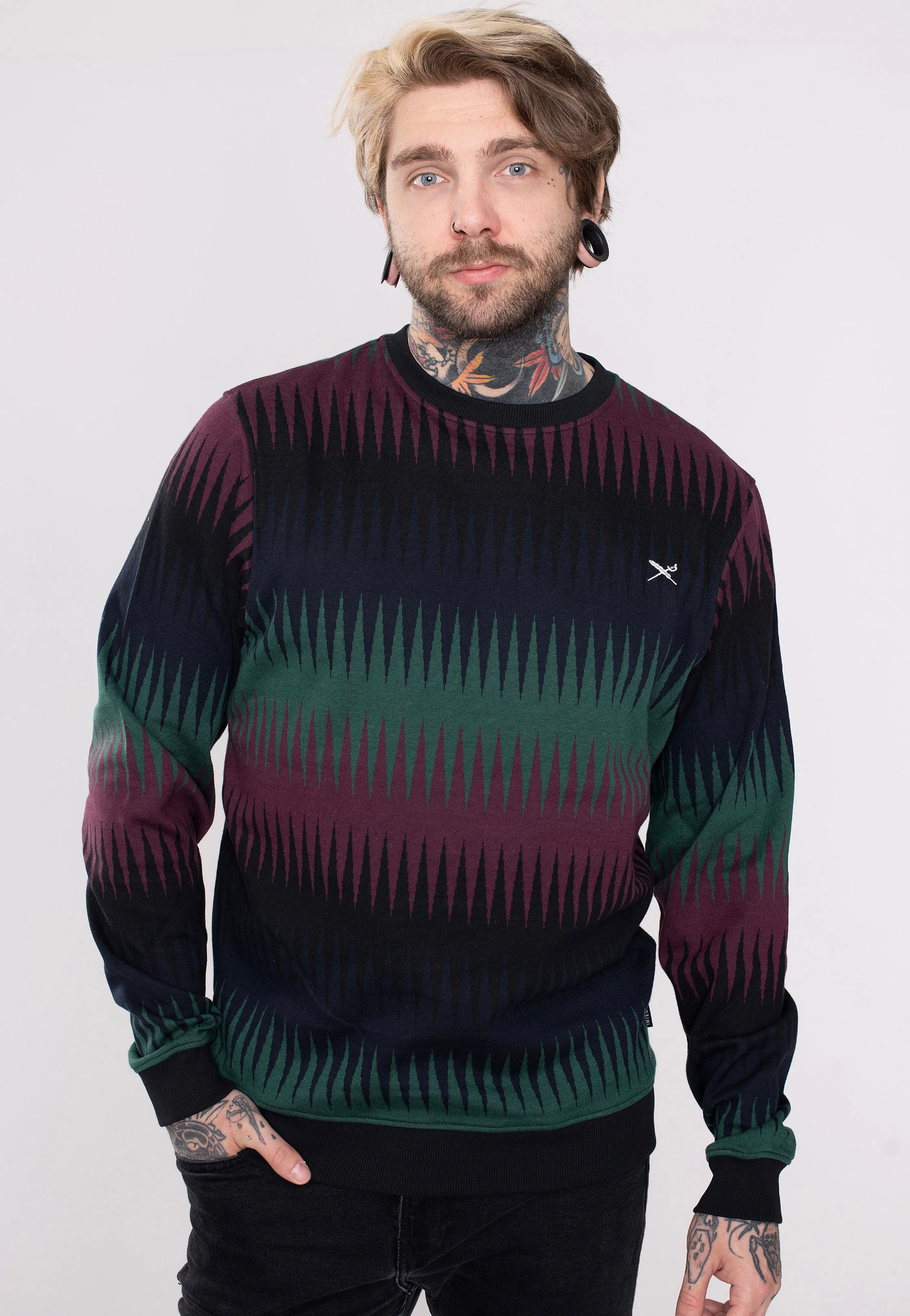 Iriedaily - Vintachi Black Red - Sweater