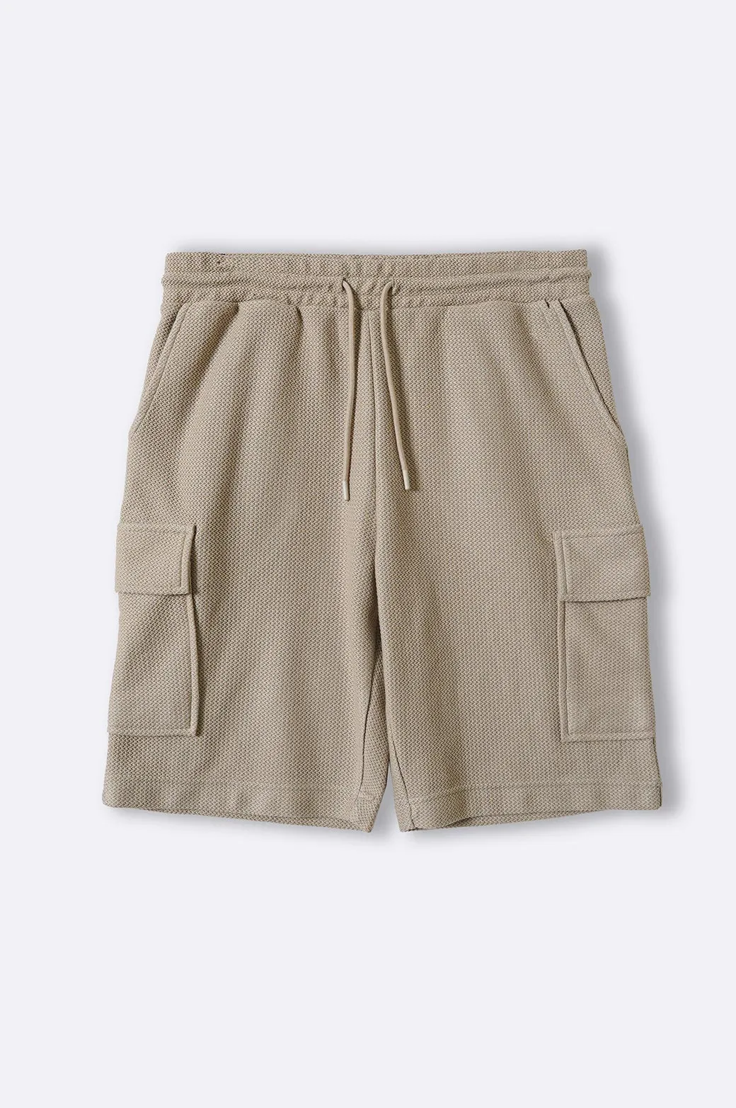 JACQUARD CARGO SHORTS