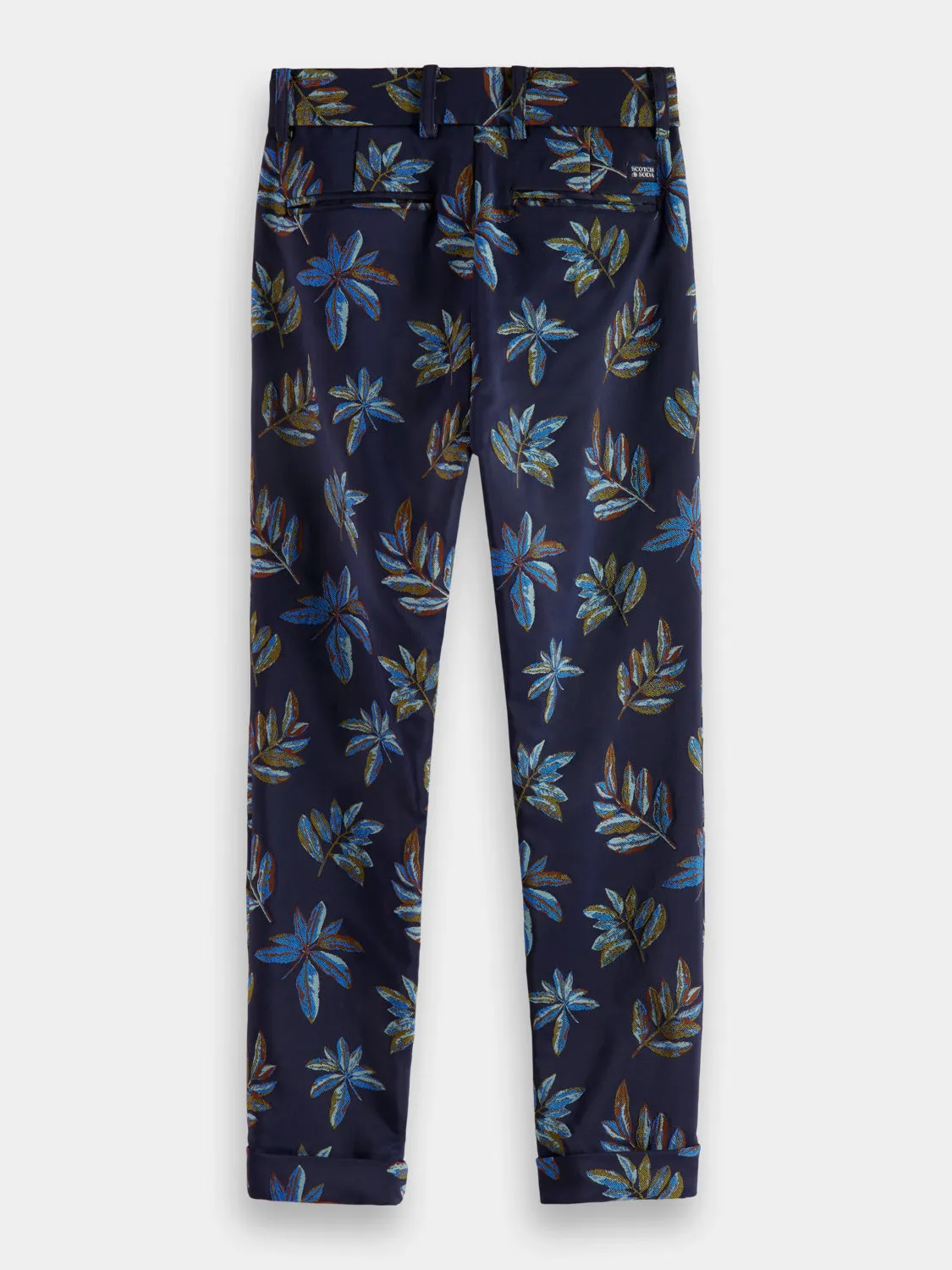 Kids - Loose tapered-fit jacquard pants