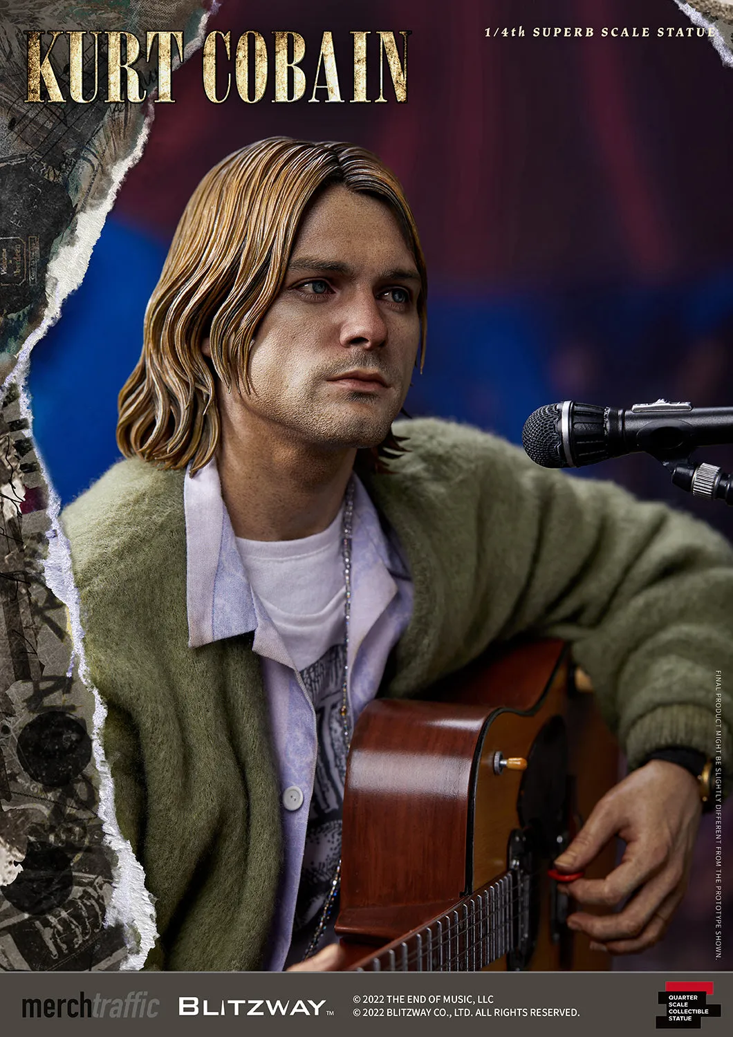 Kurt Cobain (1/4 Scale)