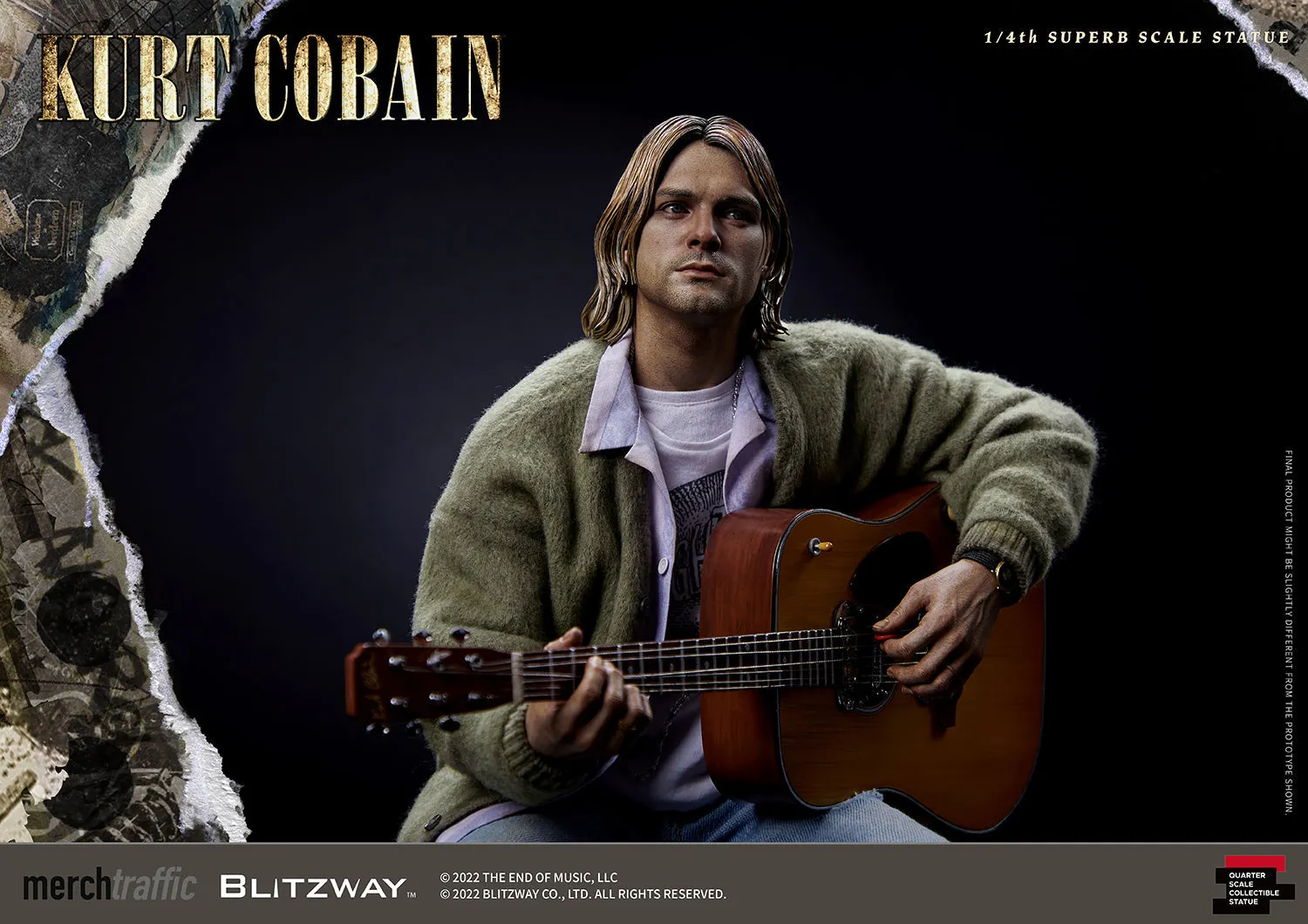 Kurt Cobain (1/4 Scale)