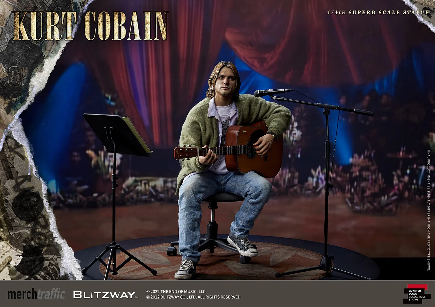 Kurt Cobain (1/4 Scale)