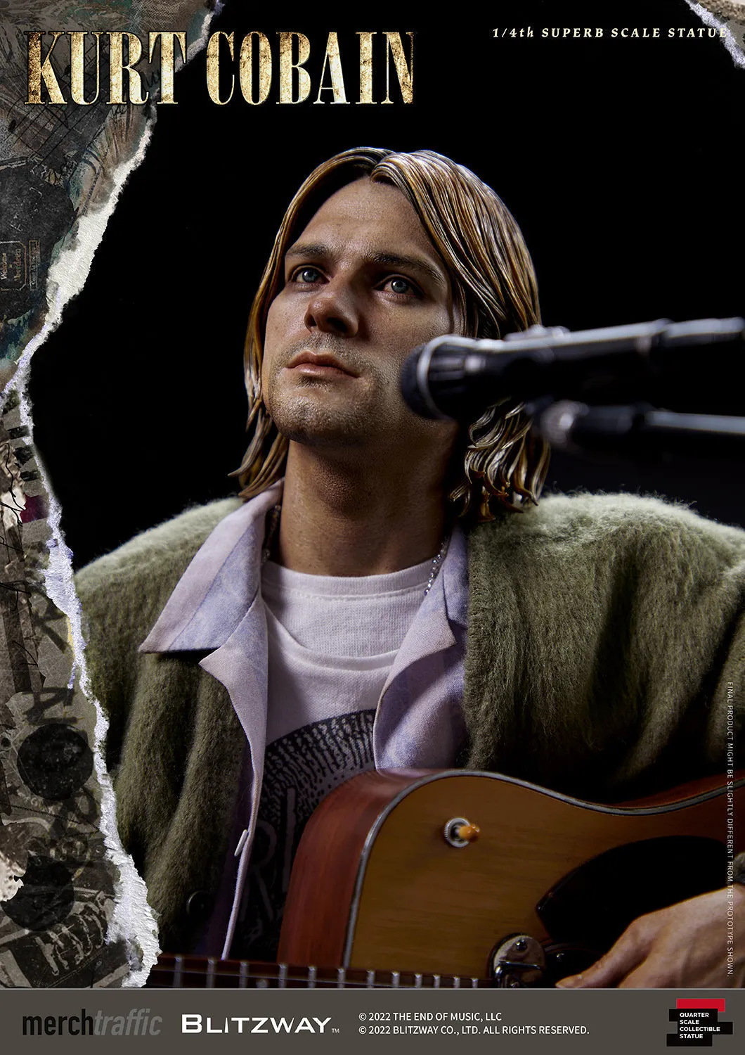 Kurt Cobain (1/4 Scale)