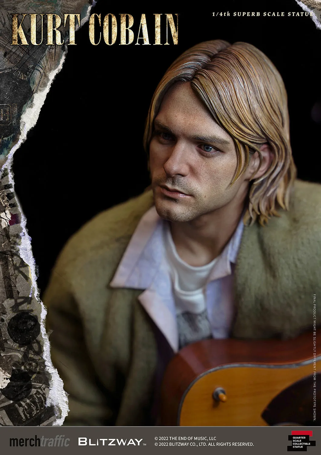 Kurt Cobain (1/4 Scale)