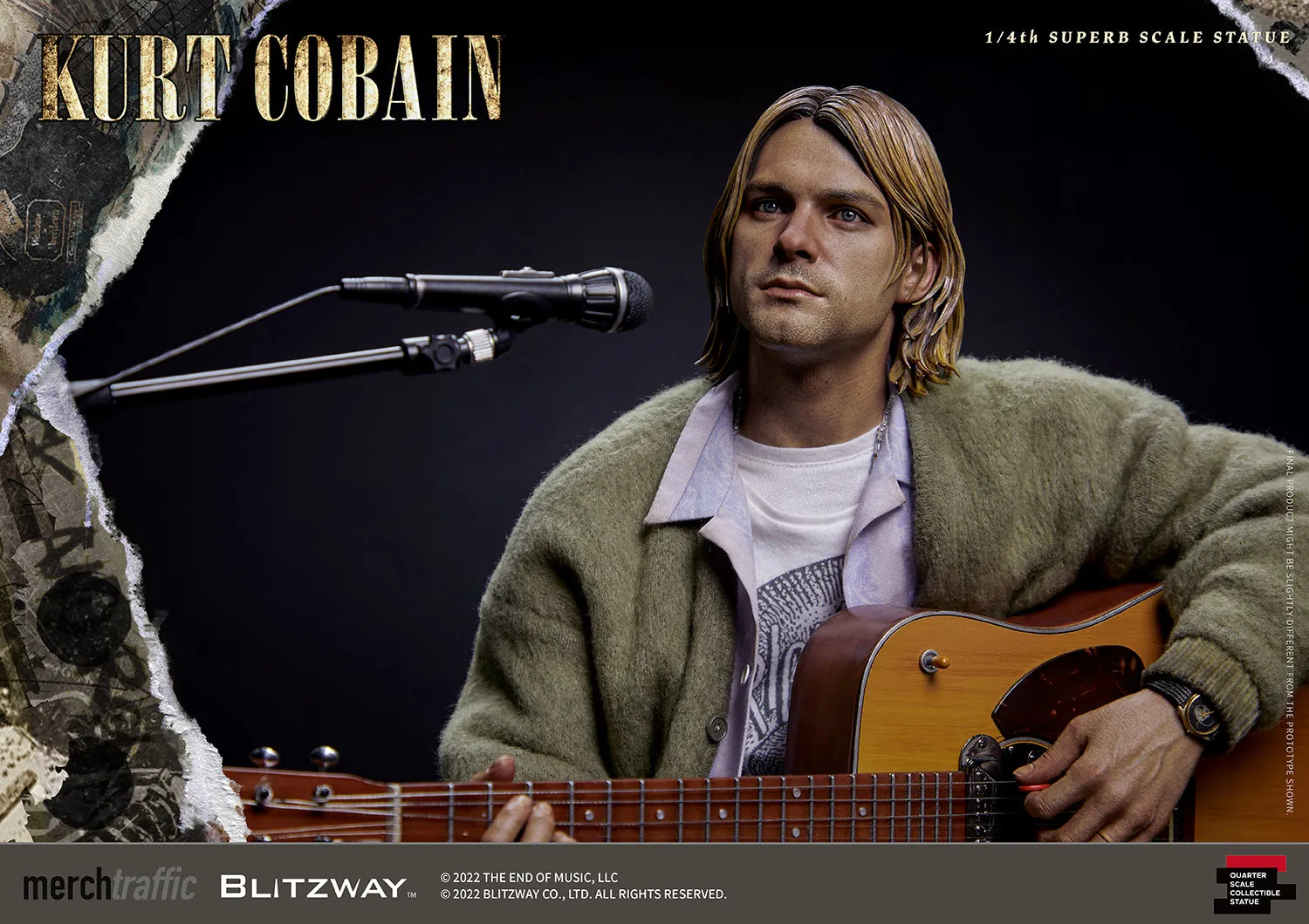 Kurt Cobain (1/4 Scale)