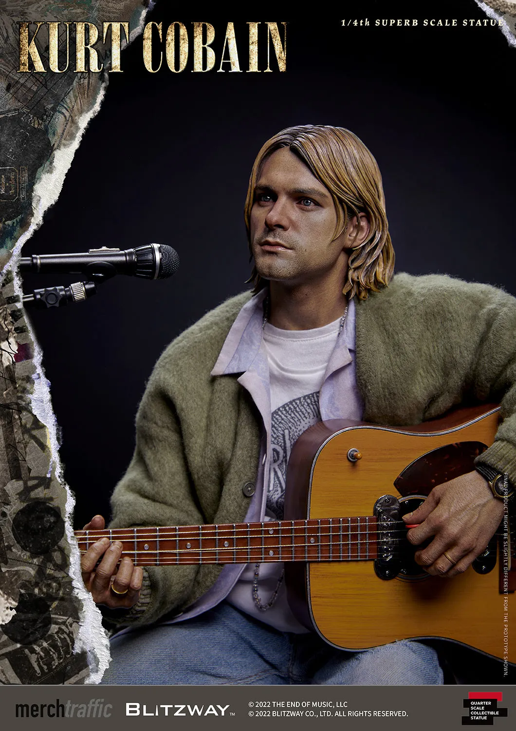 Kurt Cobain (1/4 Scale)