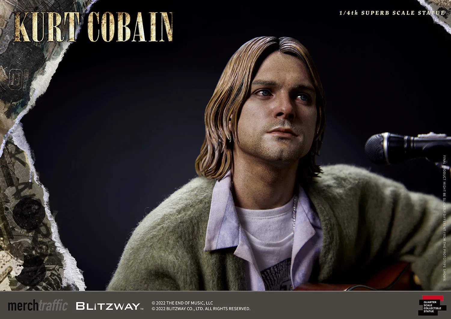 Kurt Cobain (1/4 Scale)