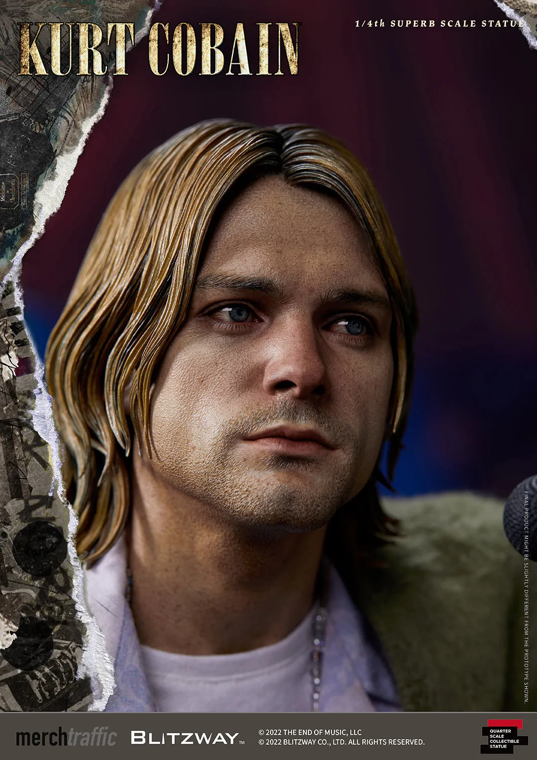 Kurt Cobain (1/4 Scale)