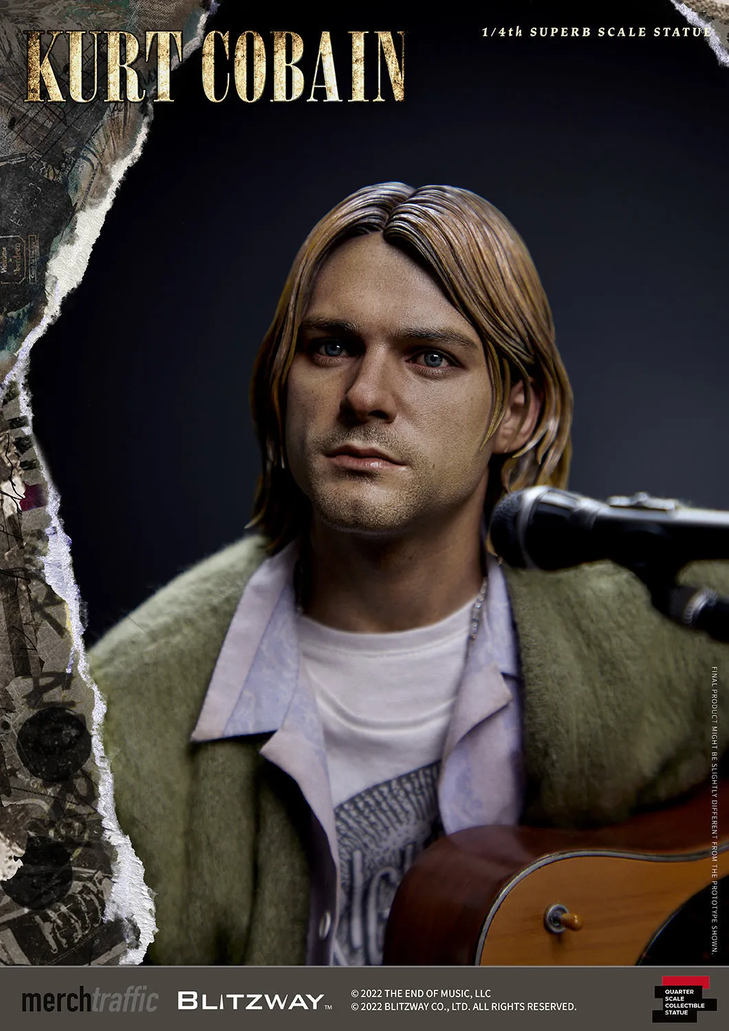 Kurt Cobain (1/4 Scale)