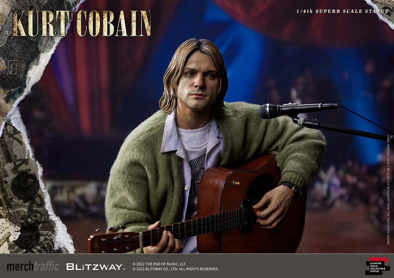 Kurt Cobain (1/4 Scale)