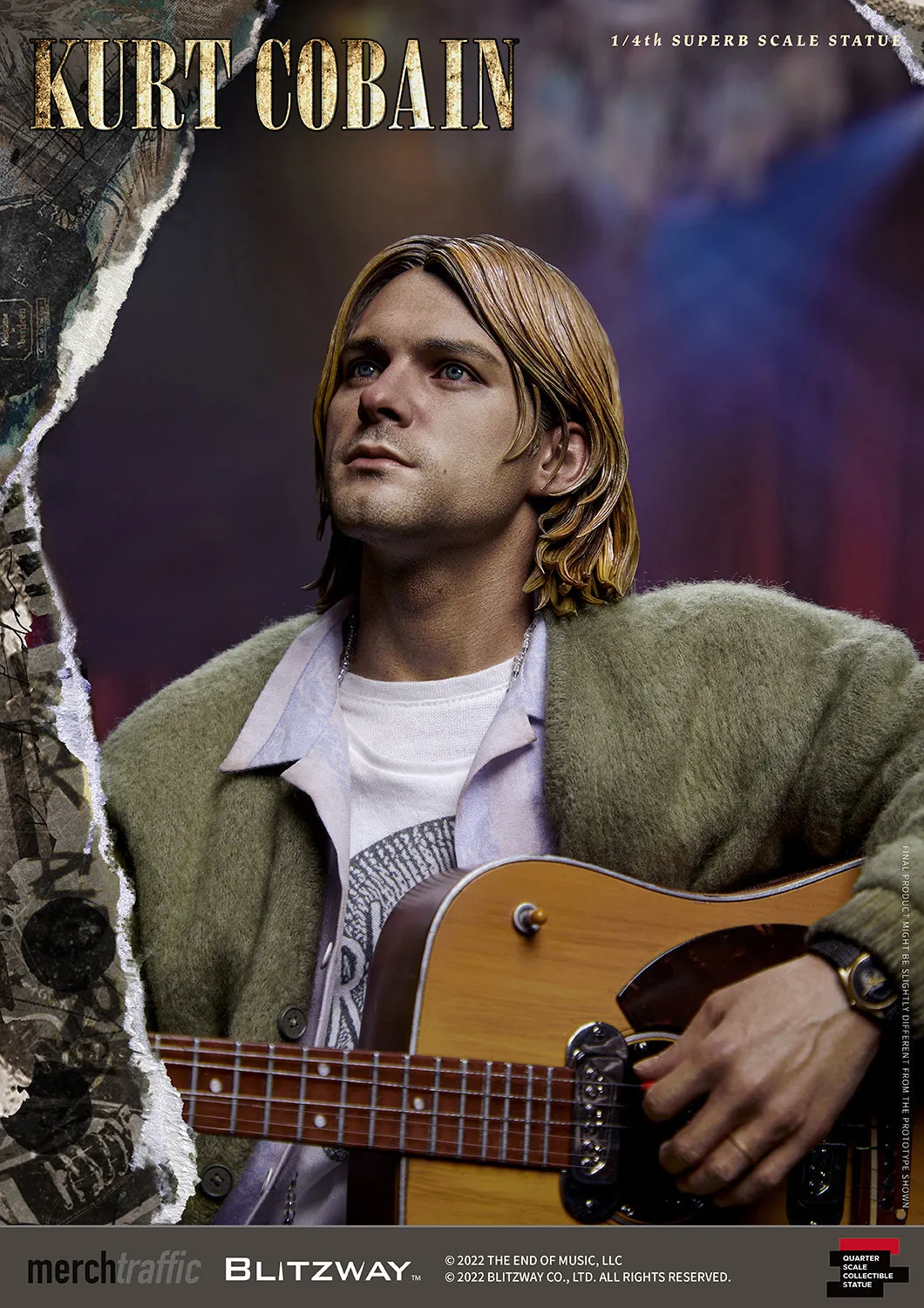 Kurt Cobain (1/4 Scale)