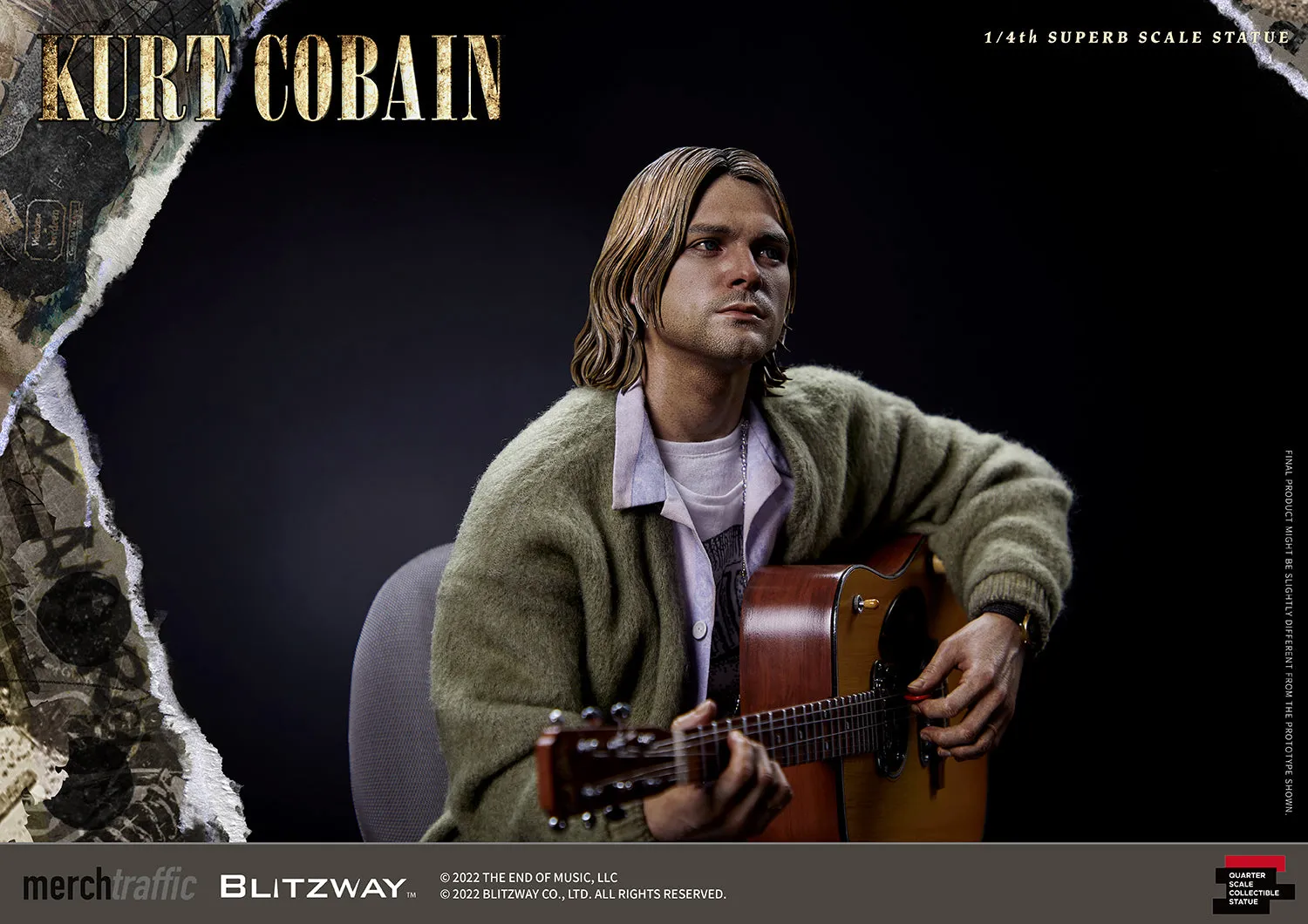 Kurt Cobain (1/4 Scale)