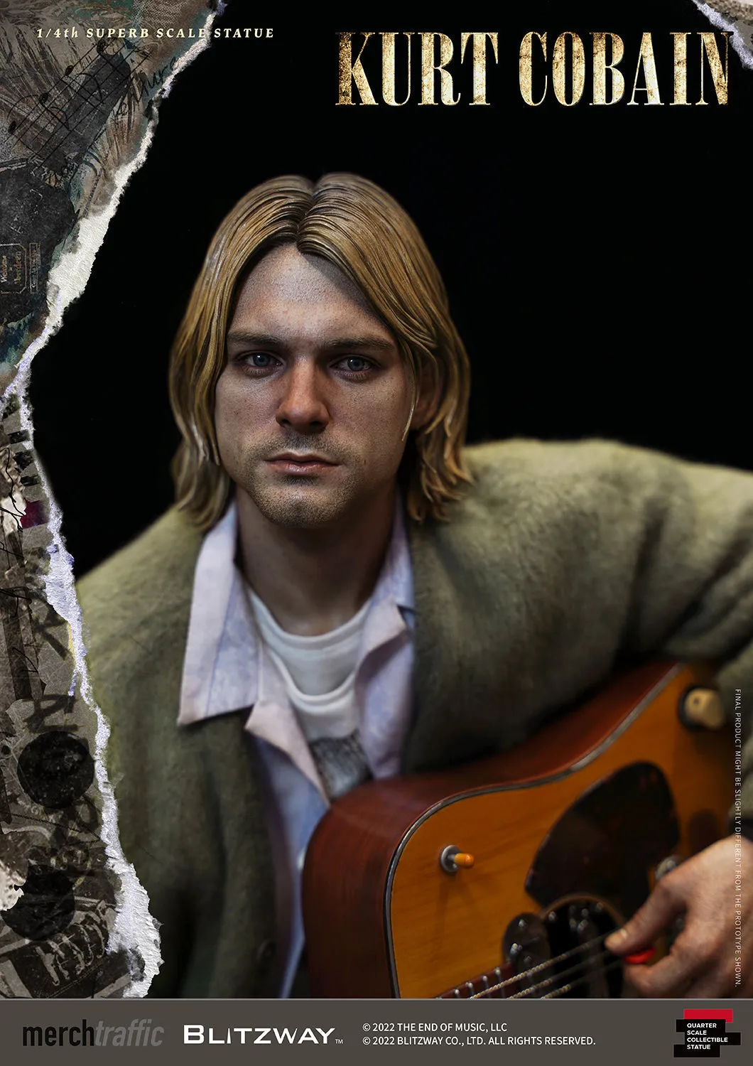 Kurt Cobain (1/4 Scale)