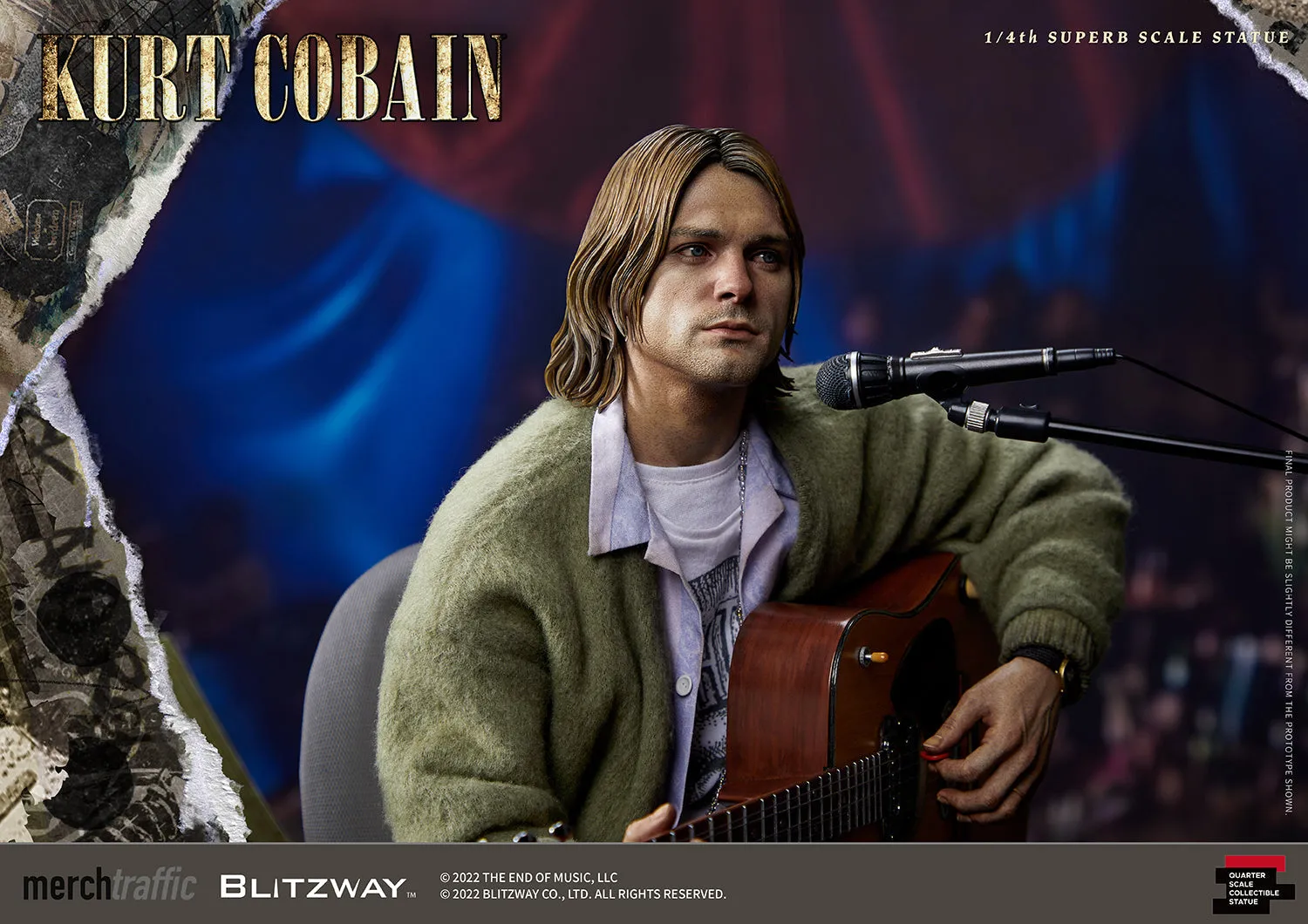 Kurt Cobain (1/4 Scale)