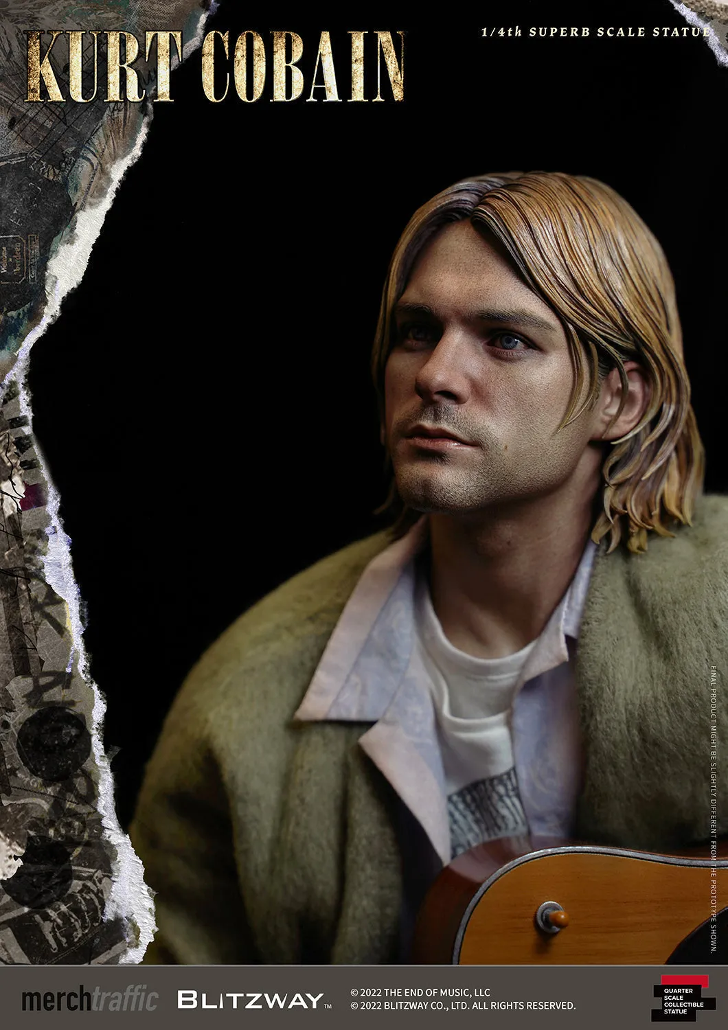 Kurt Cobain (1/4 Scale)