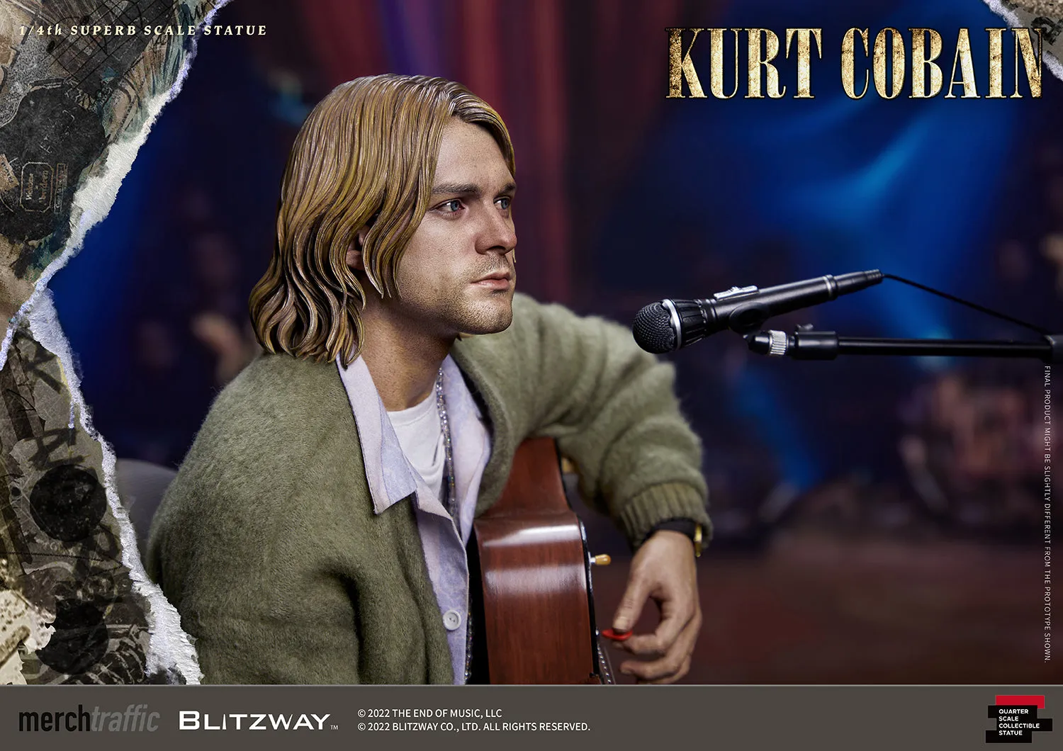 Kurt Cobain (1/4 Scale)