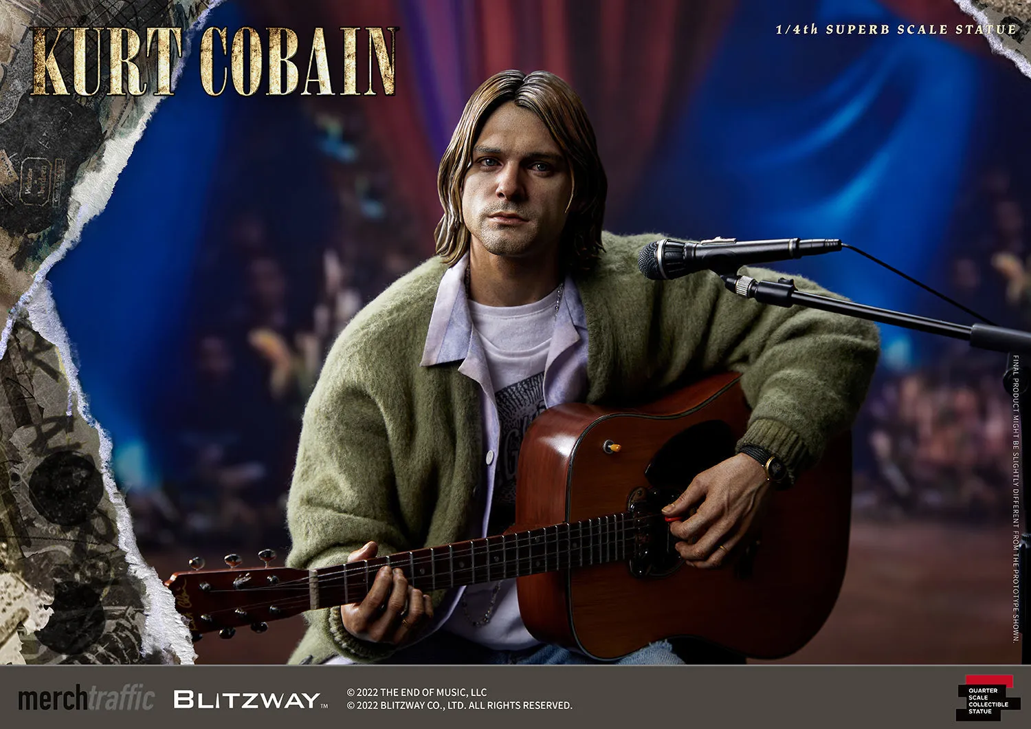 Kurt Cobain (1/4 Scale)