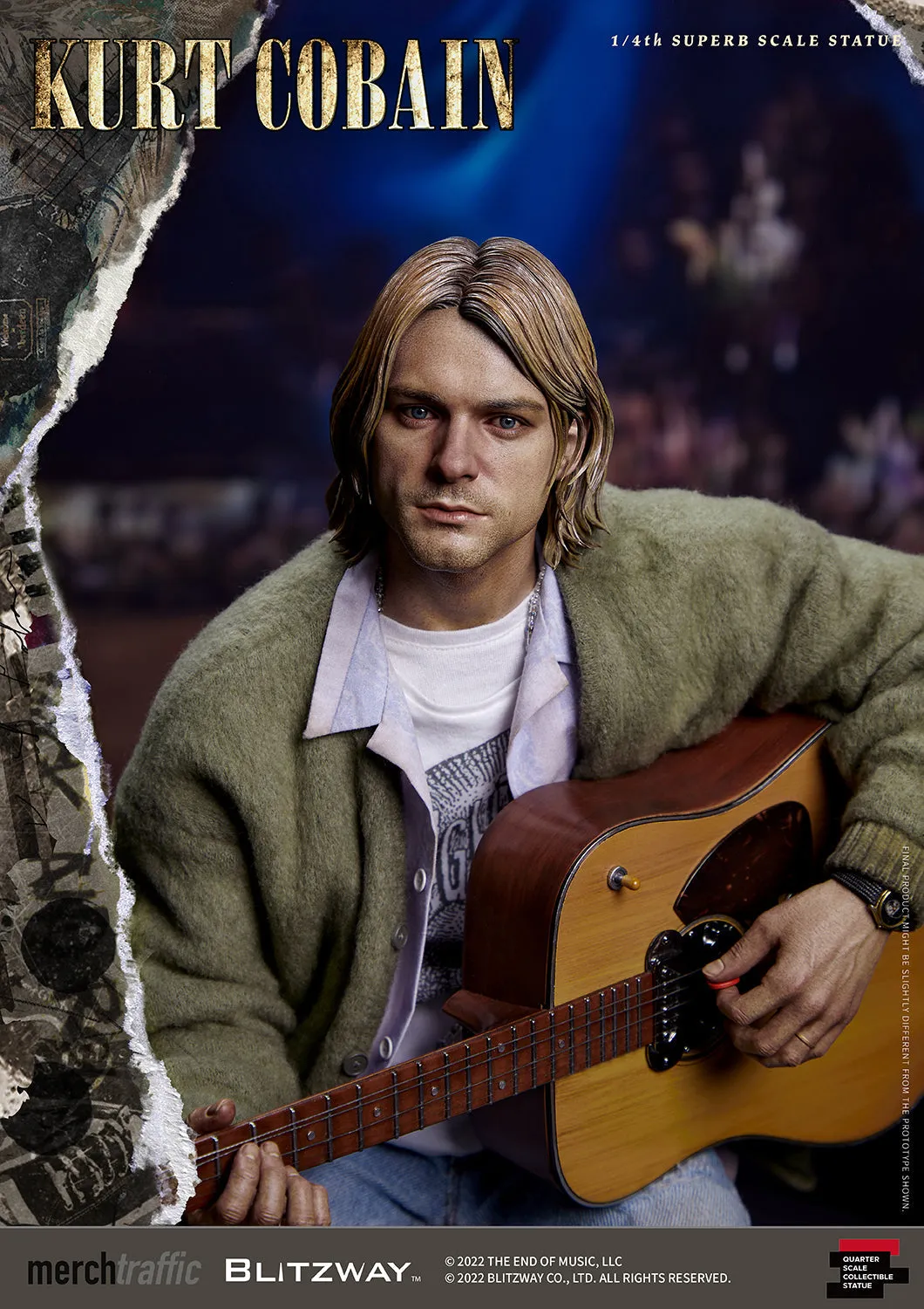 Kurt Cobain (1/4 Scale)