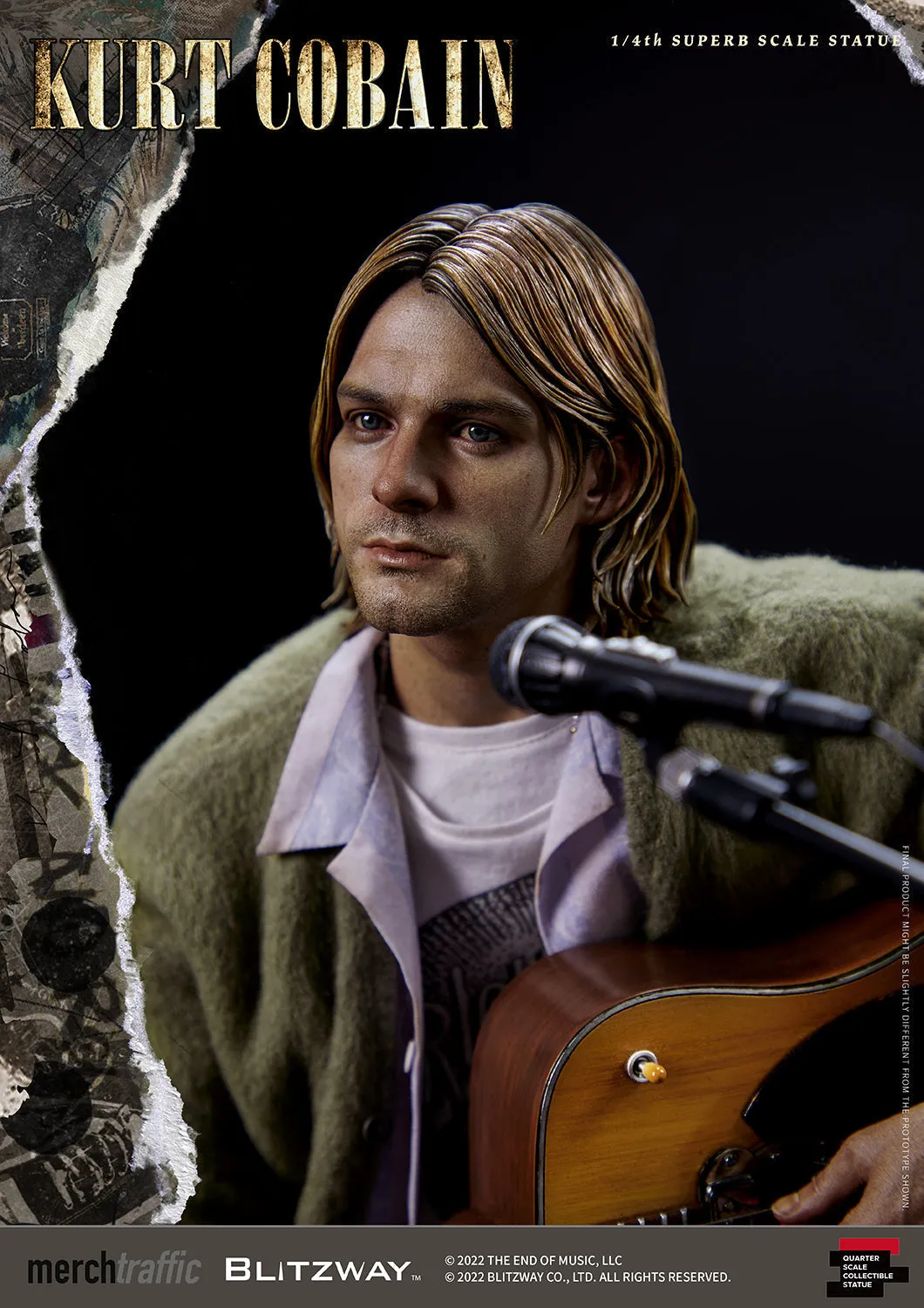 Kurt Cobain (1/4 Scale)