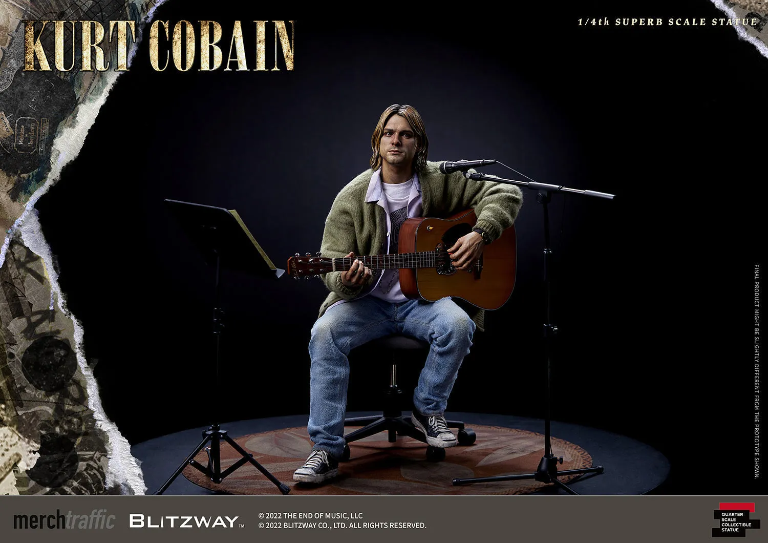 Kurt Cobain (1/4 Scale)