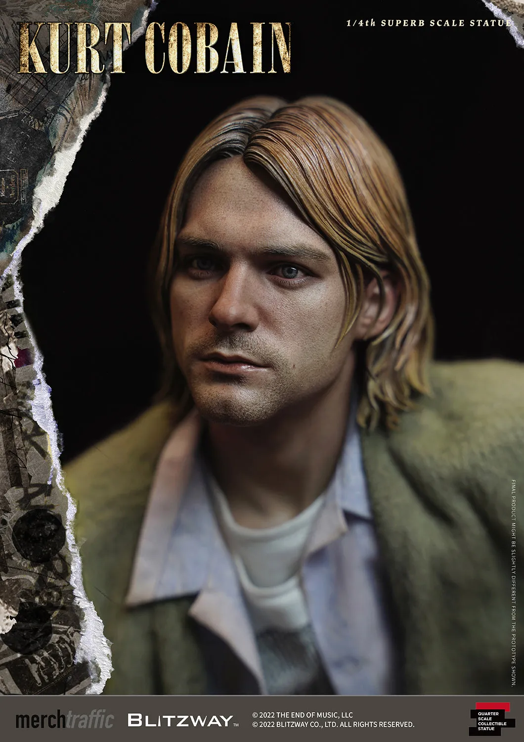 Kurt Cobain (1/4 Scale)