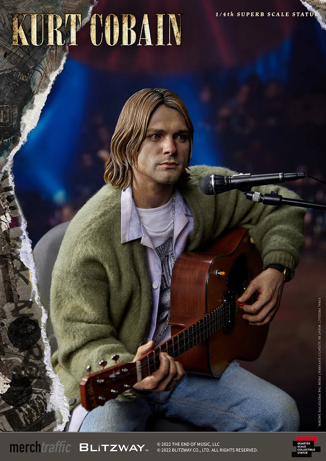 Kurt Cobain (1/4 Scale)