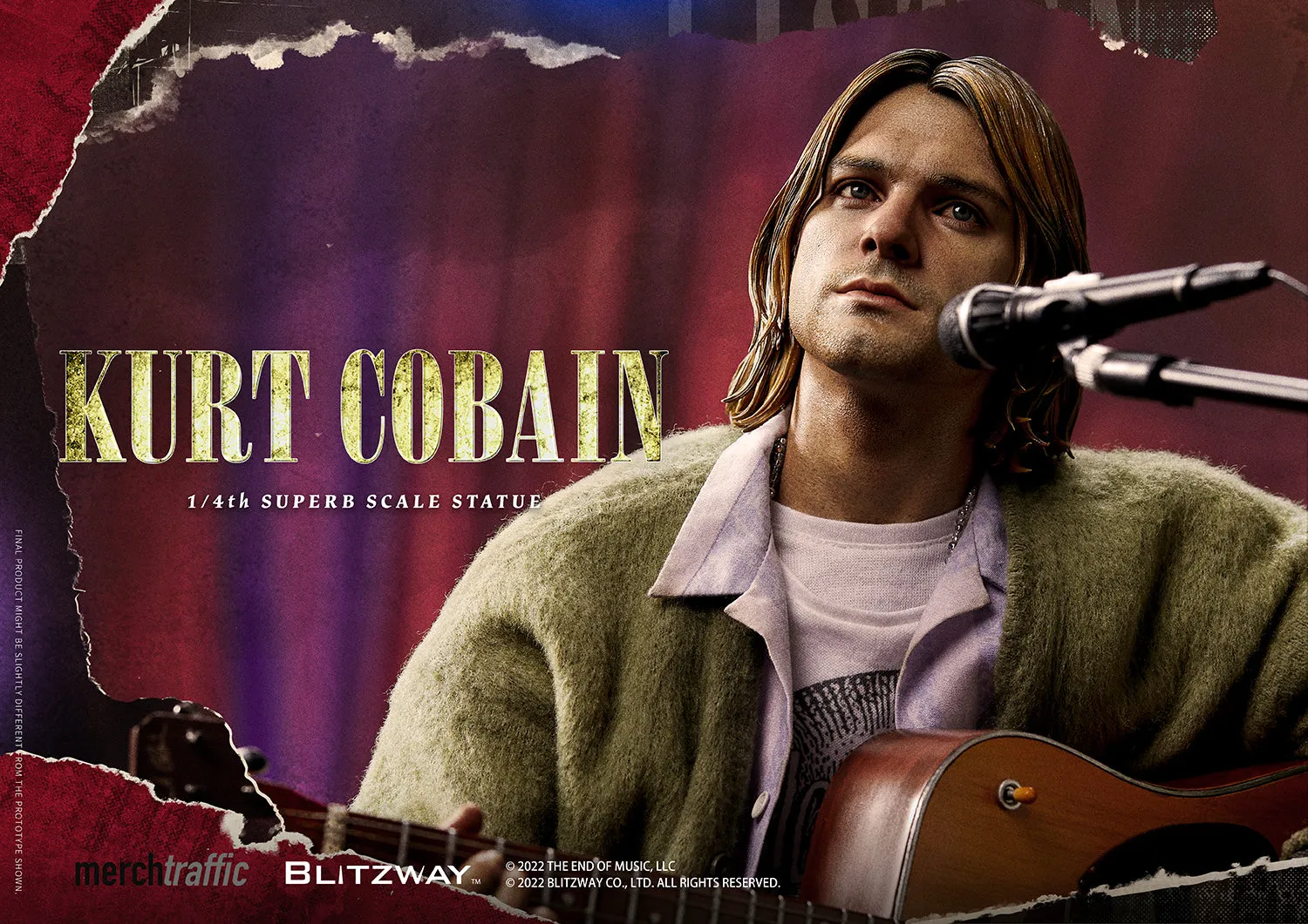 Kurt Cobain (1/4 Scale)