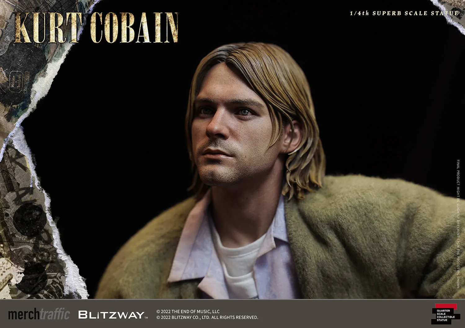 Kurt Cobain (1/4 Scale)