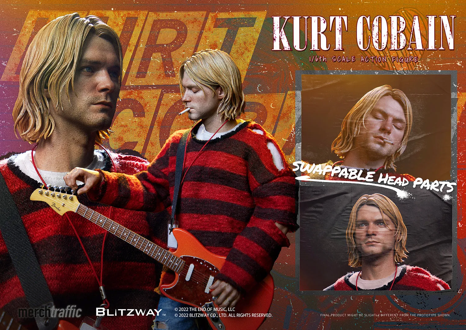 Kurt Cobain (1/6 Scale)