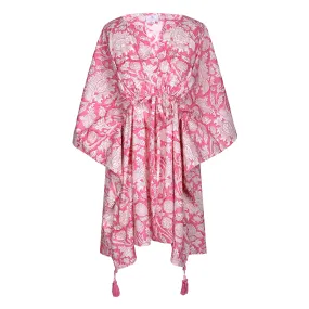 Laura Rose Short Cotton Kaftan