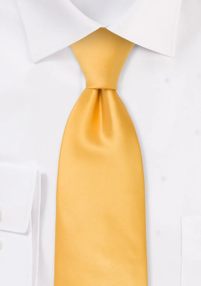 Lemon Solid Necktie