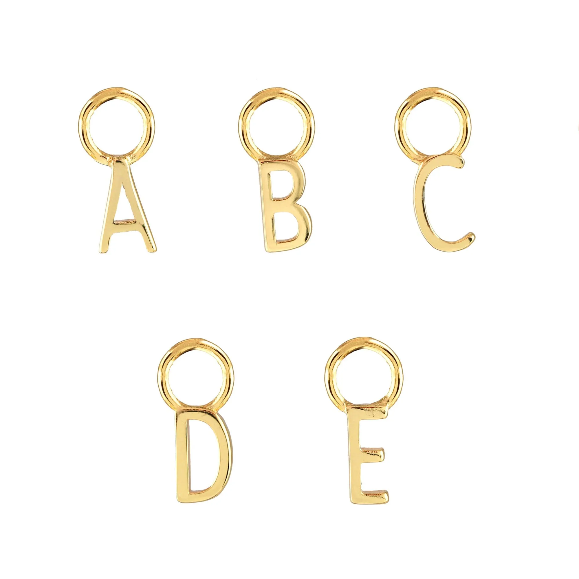 Letter Earring Charms - sold as single letters