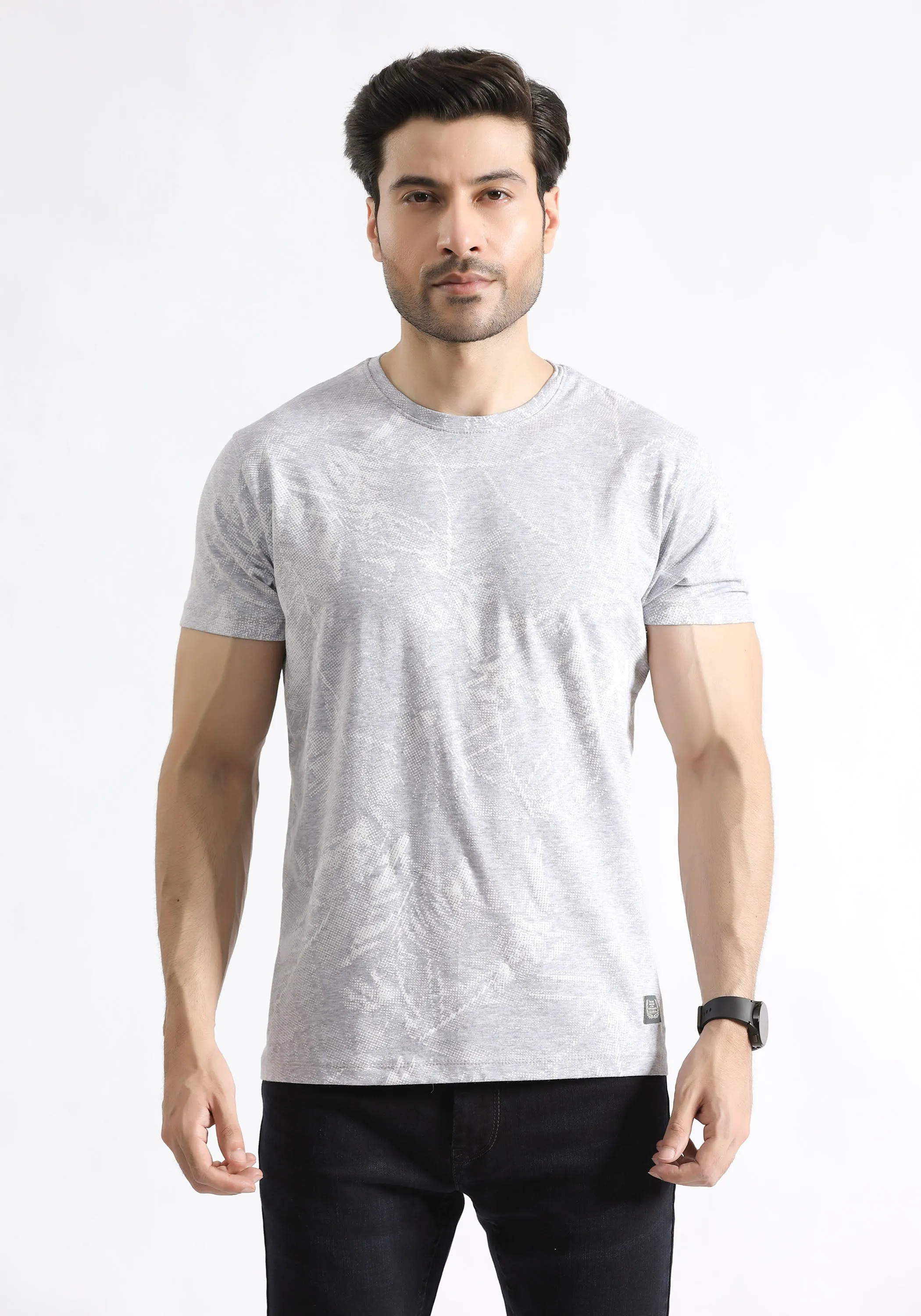 Light Grey Basic Tee