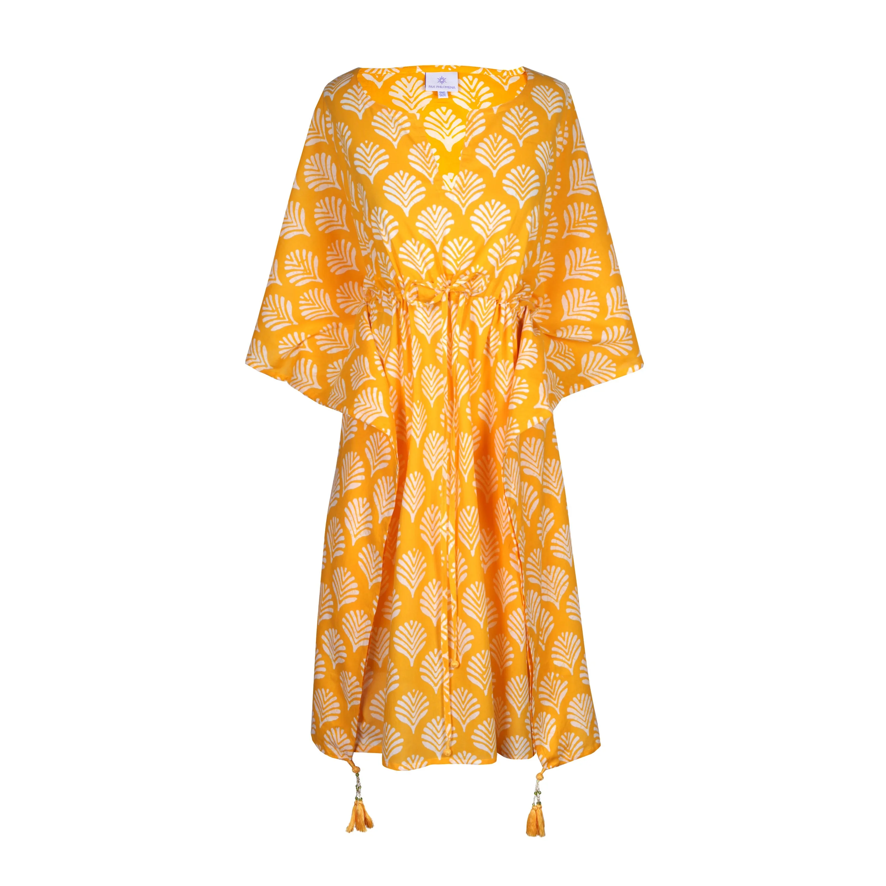 Limoncello Midi Kaftan Dress