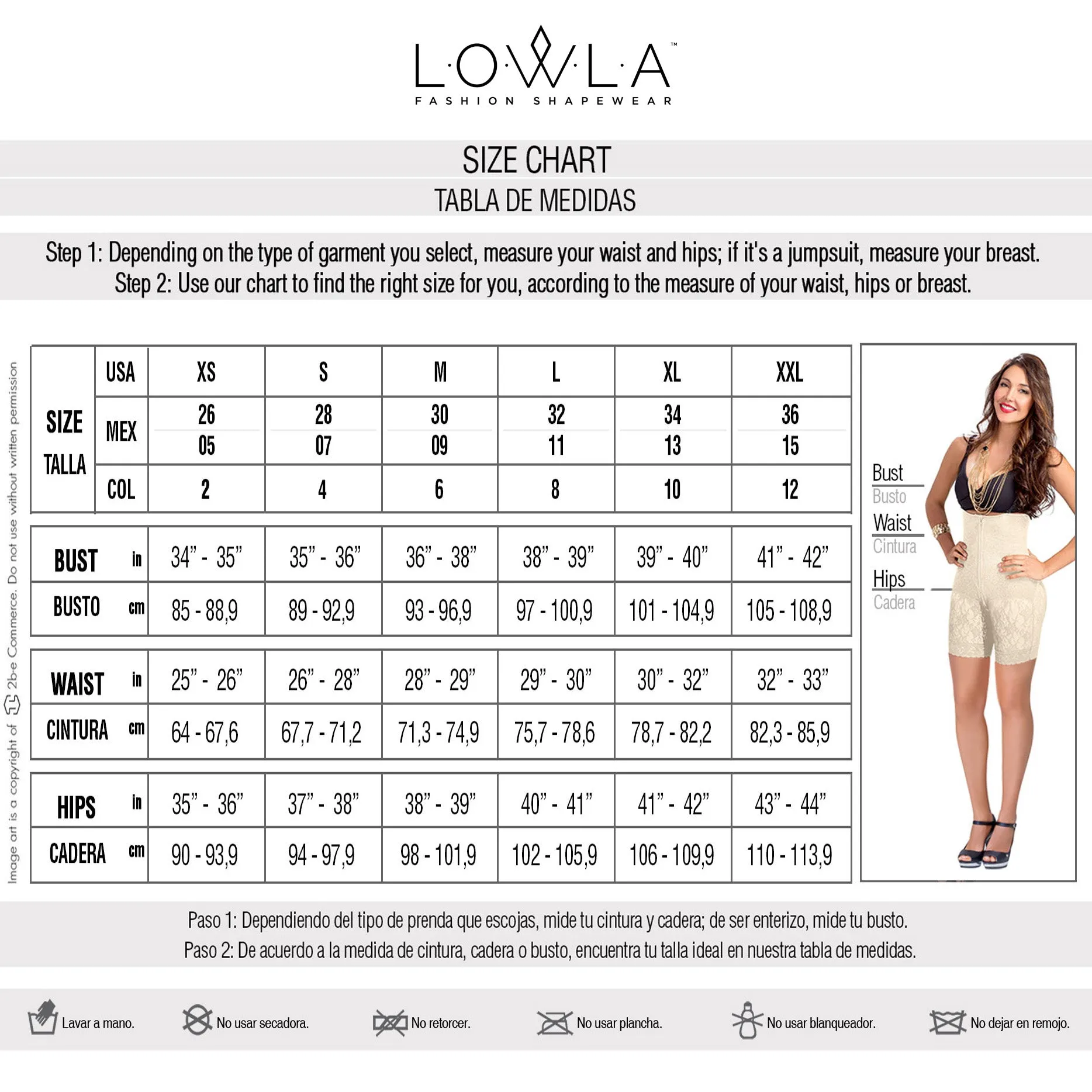 Lowla Shapewear 363D | Tummy Control Slimming  Shapewear Mid-Thigh Bodysuit