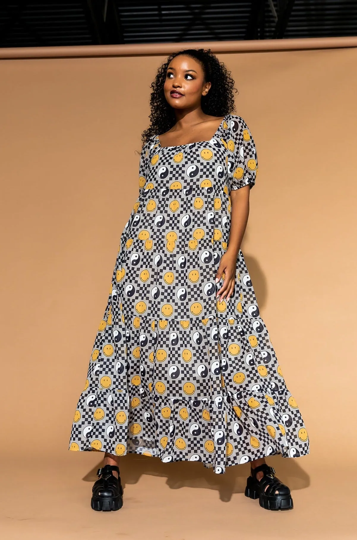 Lucky Lady Maxi Dress in Groovy Girl