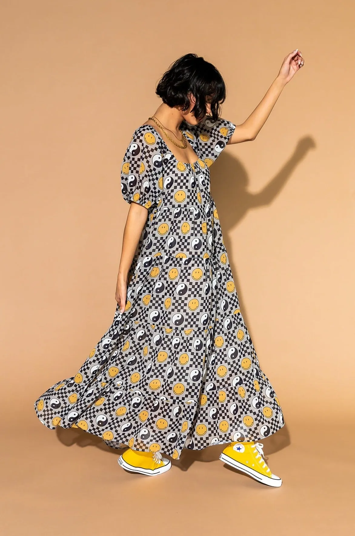 Lucky Lady Maxi Dress in Groovy Girl