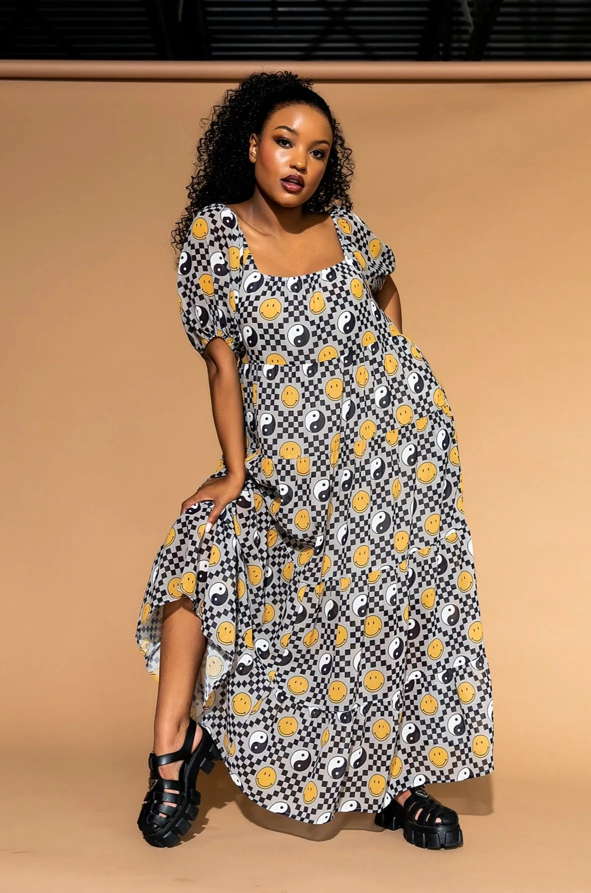 Lucky Lady Maxi Dress in Groovy Girl