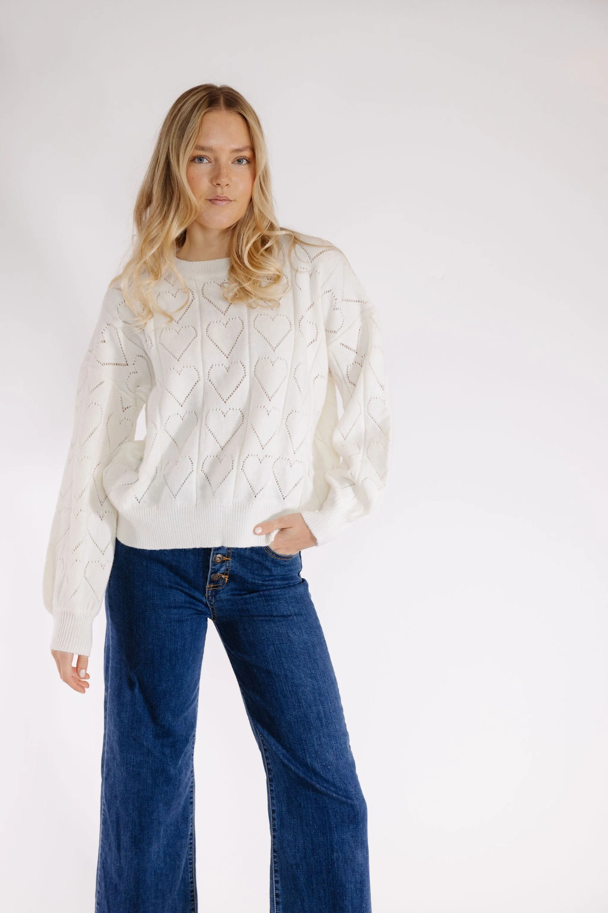 Marietta Sweater in Cream